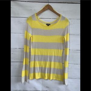 Yellow and gray long sleeve. Medium.